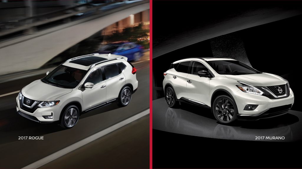 2017 Nissan Rogue vs. 2017 Nissan Murano Peruzzi Nissan Blog