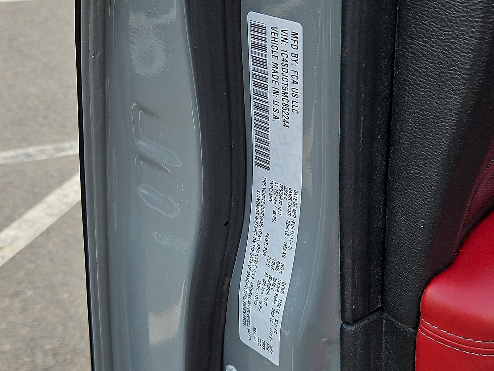 2021 Dodge Durango R/T AWD