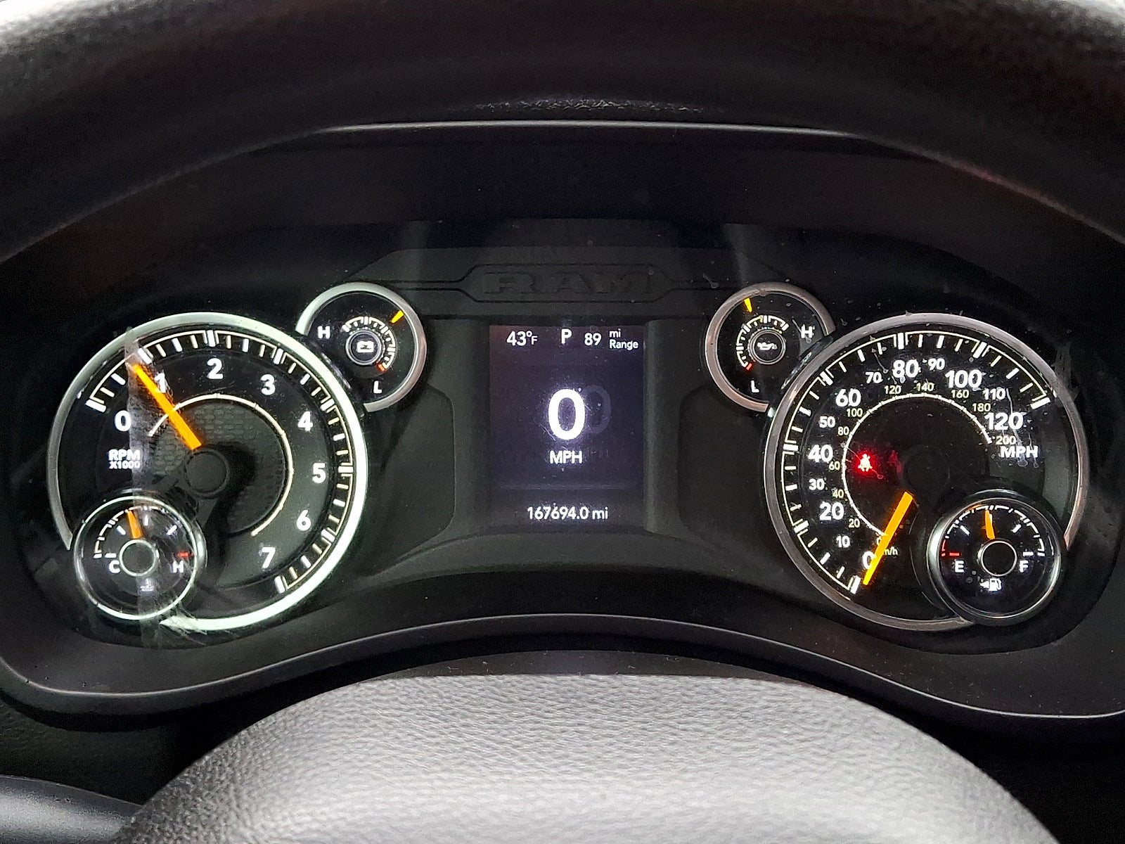 2020 RAM 2500 Tradesman Crew Cab 4x4 8' Box