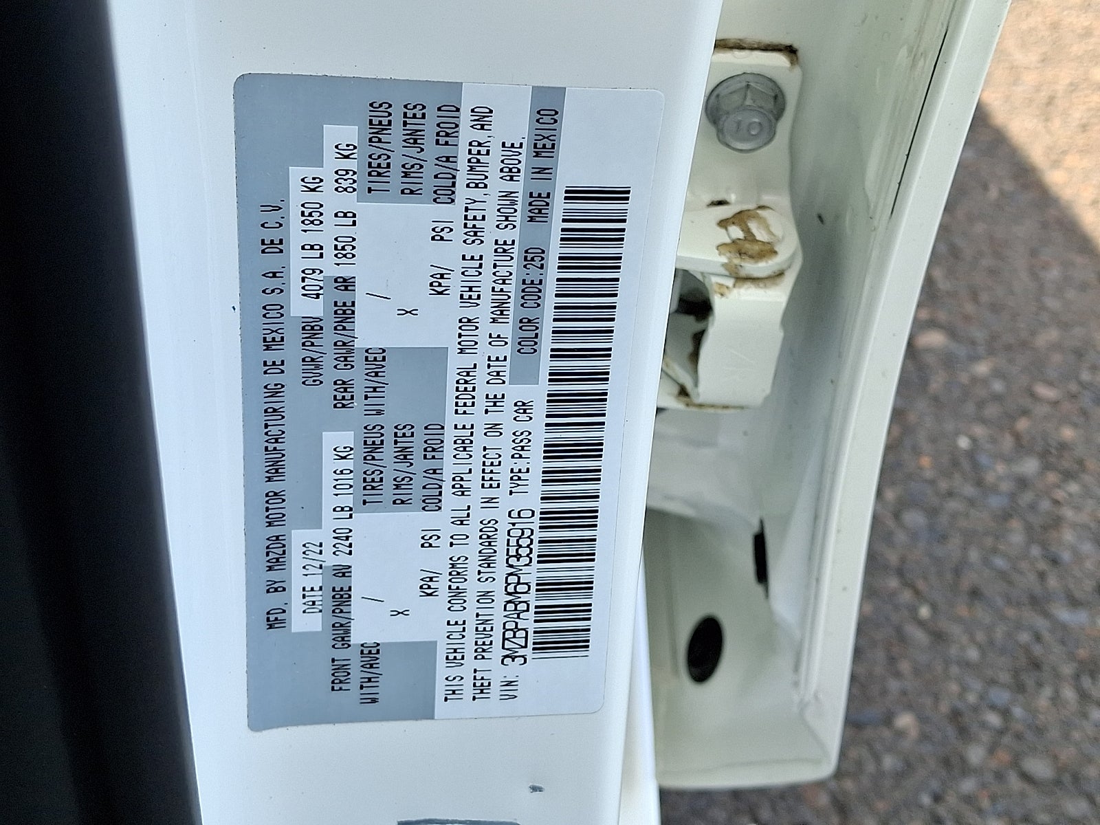 2023 Mazda Mazda3 Sedan 2.5 S Select