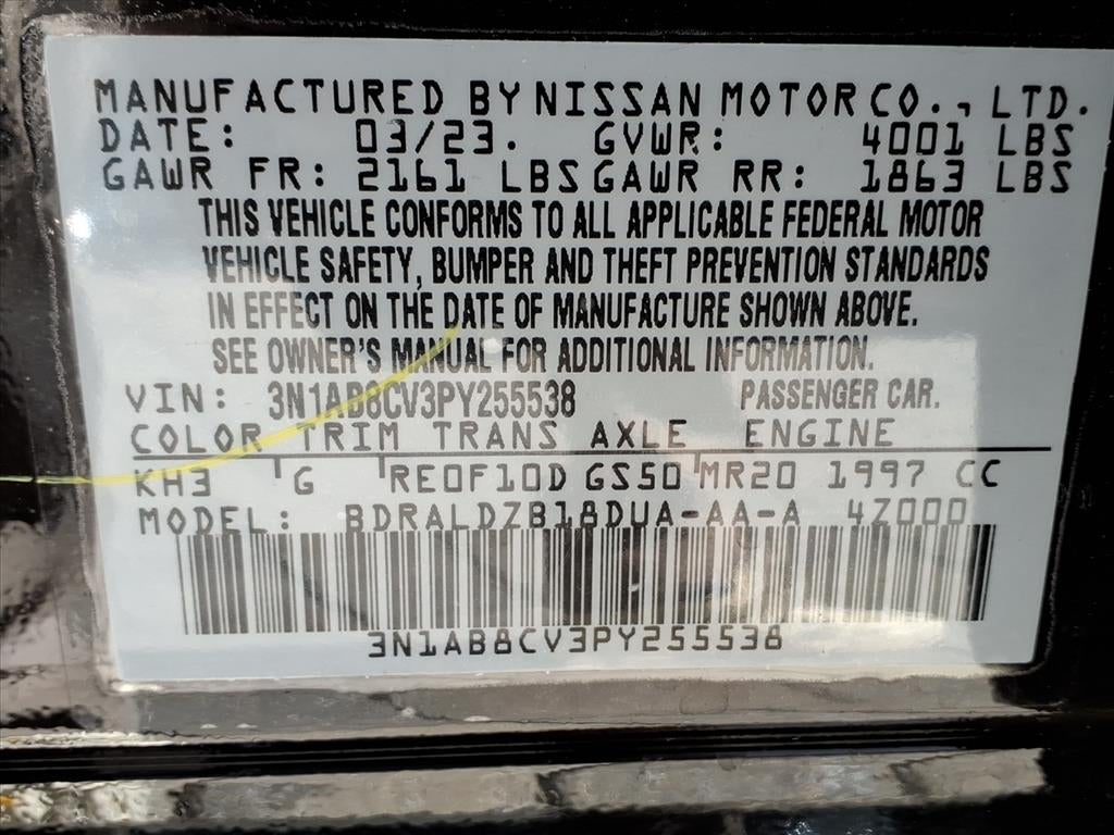 2023 Nissan Sentra SV