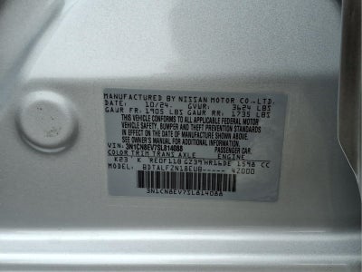 2025 Nissan Versa SV