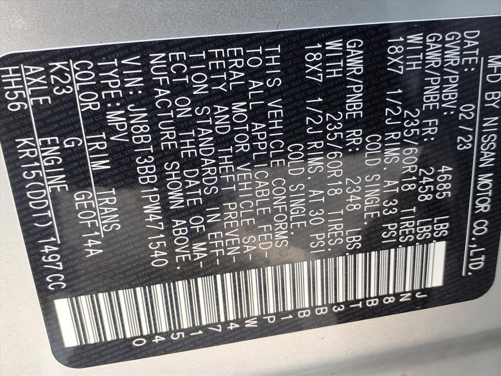 2023 Nissan Rogue SV