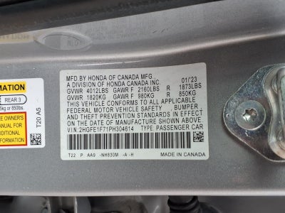 2023 Honda Civic EX