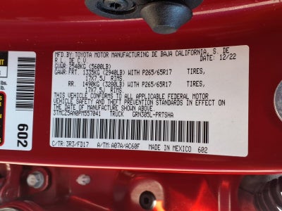 2023 Toyota Tacoma TRD Sport