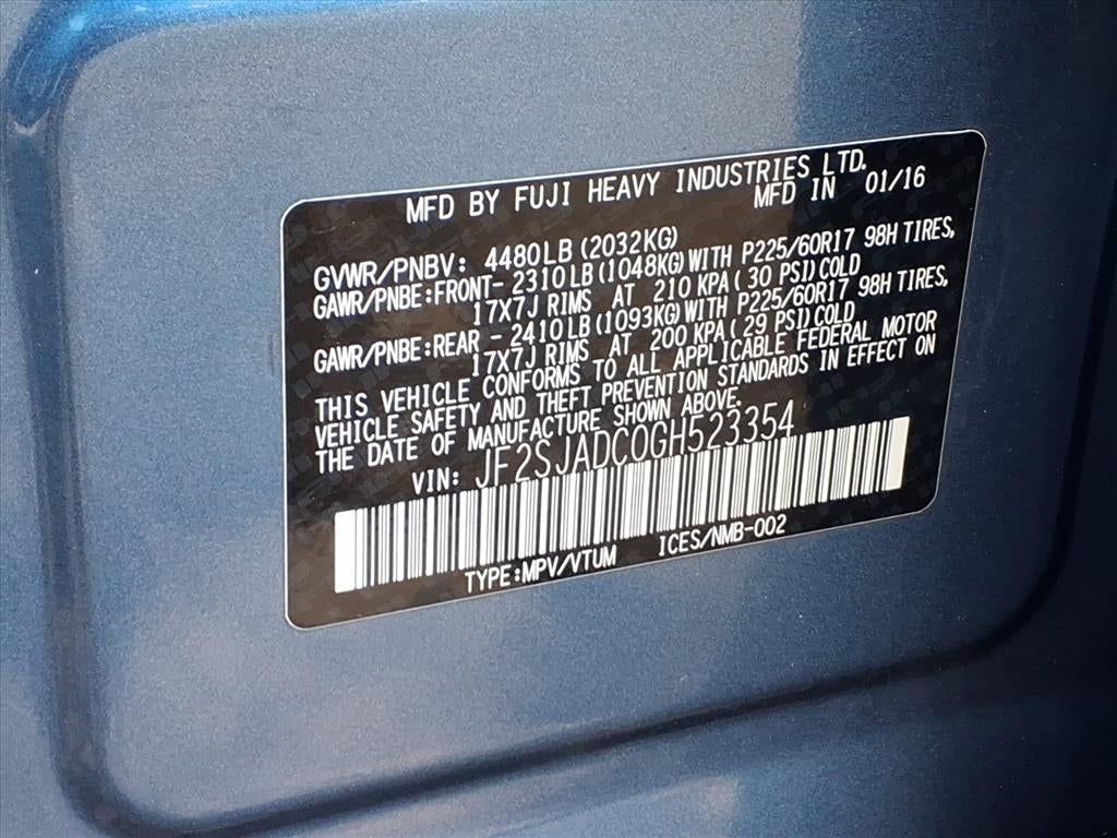 2016 Subaru Forester 2.5i Premium