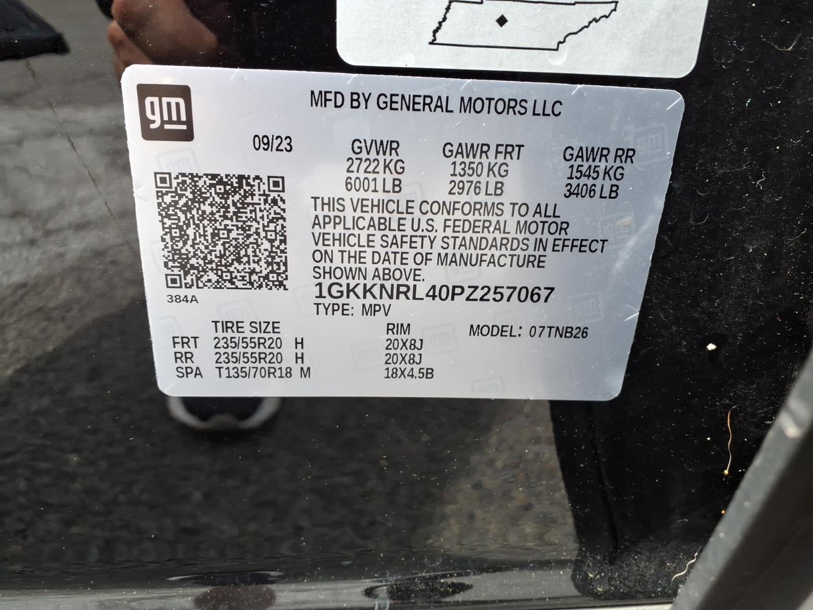 2023 GMC Acadia SLE