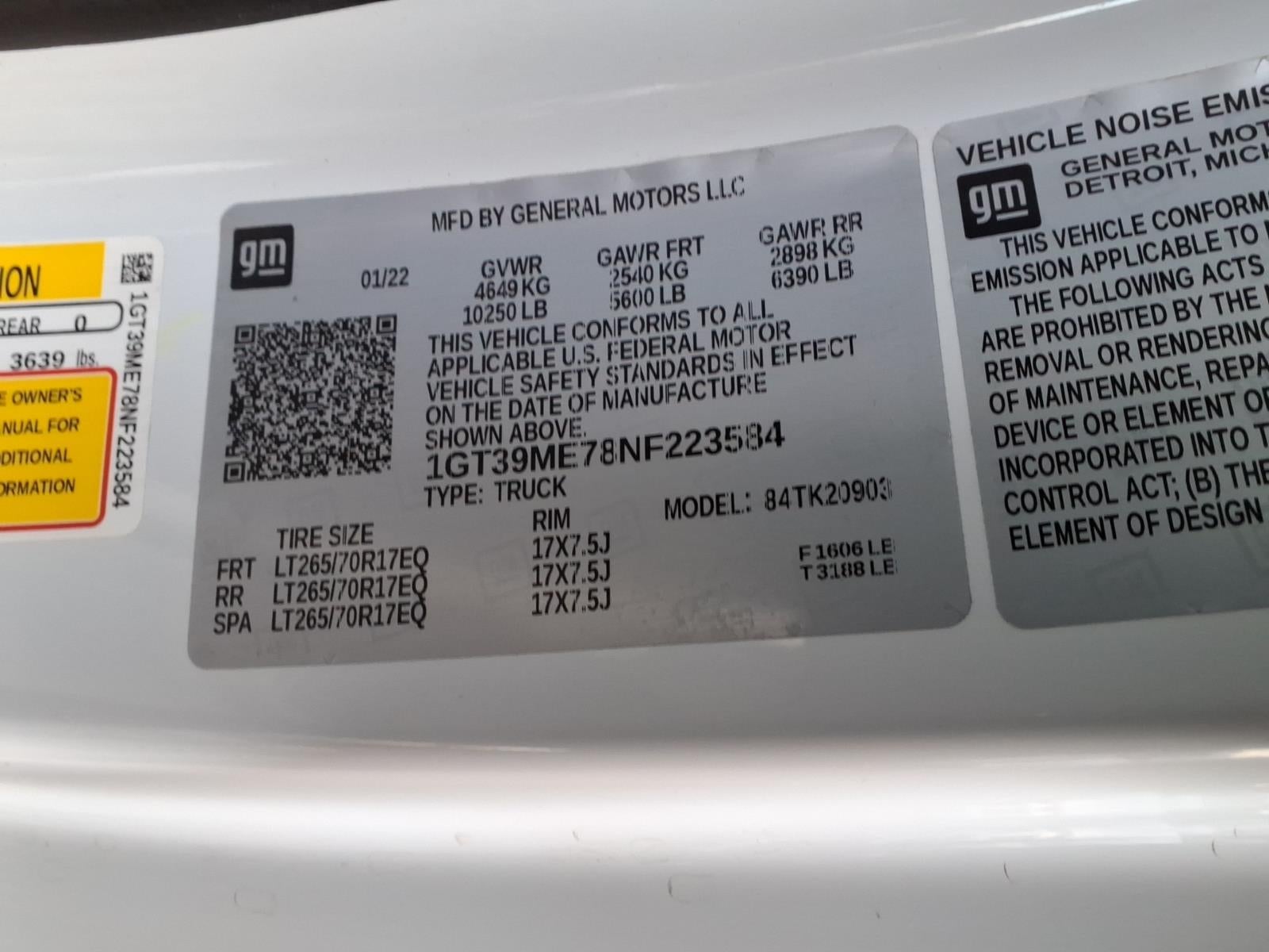 2022 GMC Sierra 2500 HD SLE