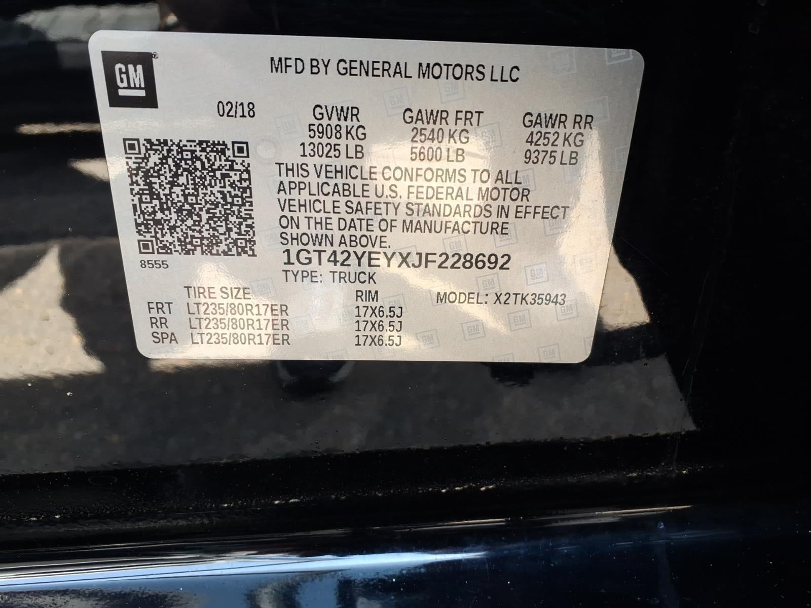 2018 GMC Sierra 3500 HD Denali