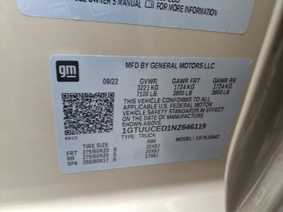 2022 GMC Sierra 1500 Elevation