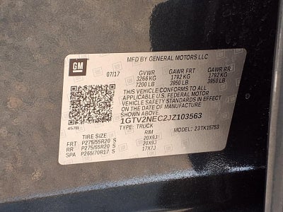 2018 GMC Sierra 1500 SLT