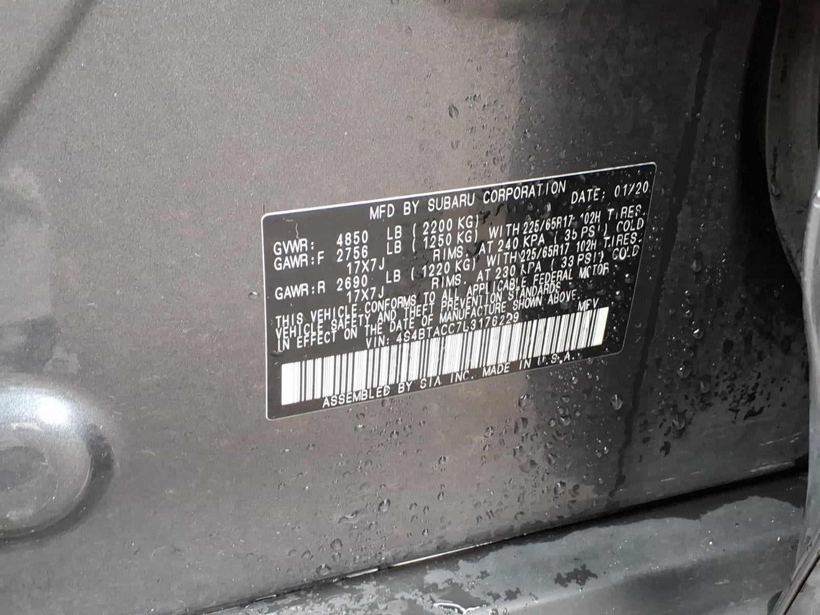 2020 Subaru Outback Premium