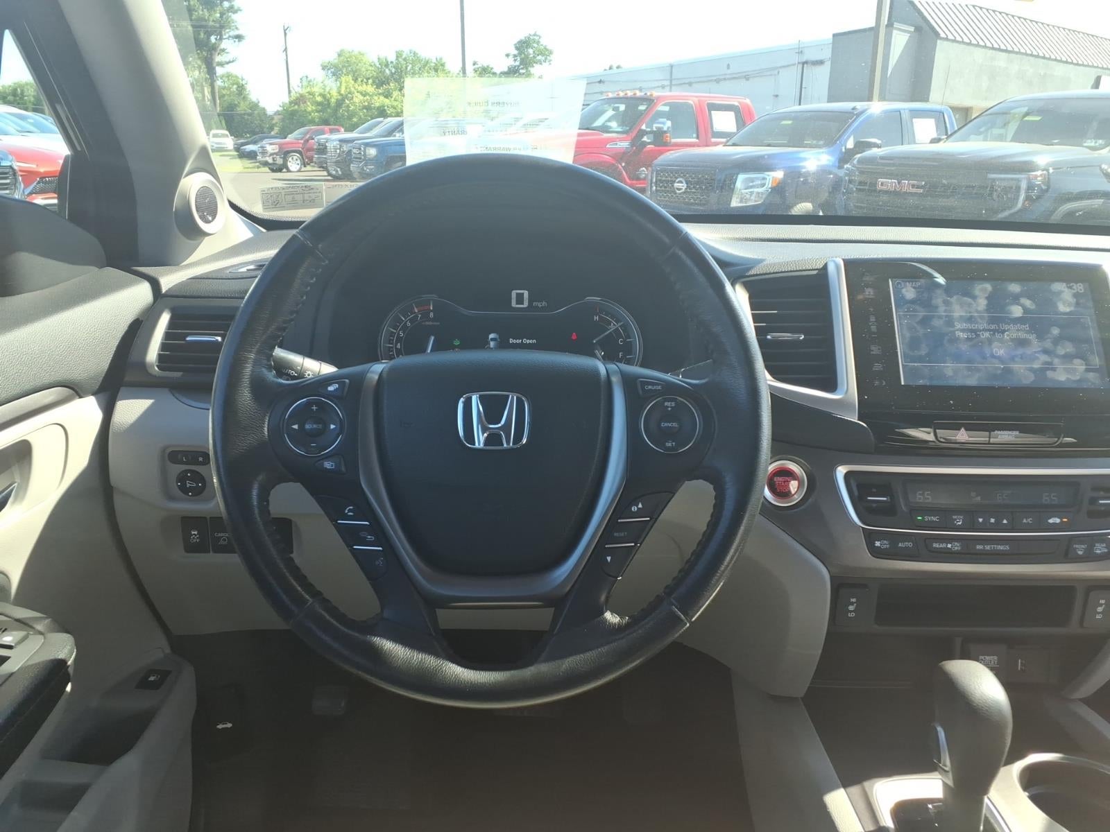 2017 Honda Ridgeline RTL-T