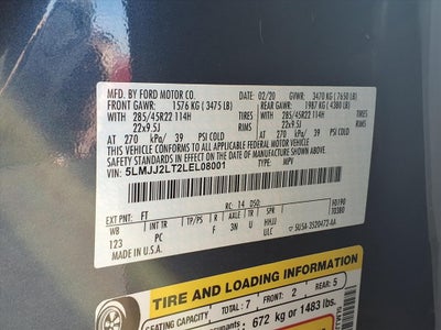 2020 Lincoln Navigator Reserve