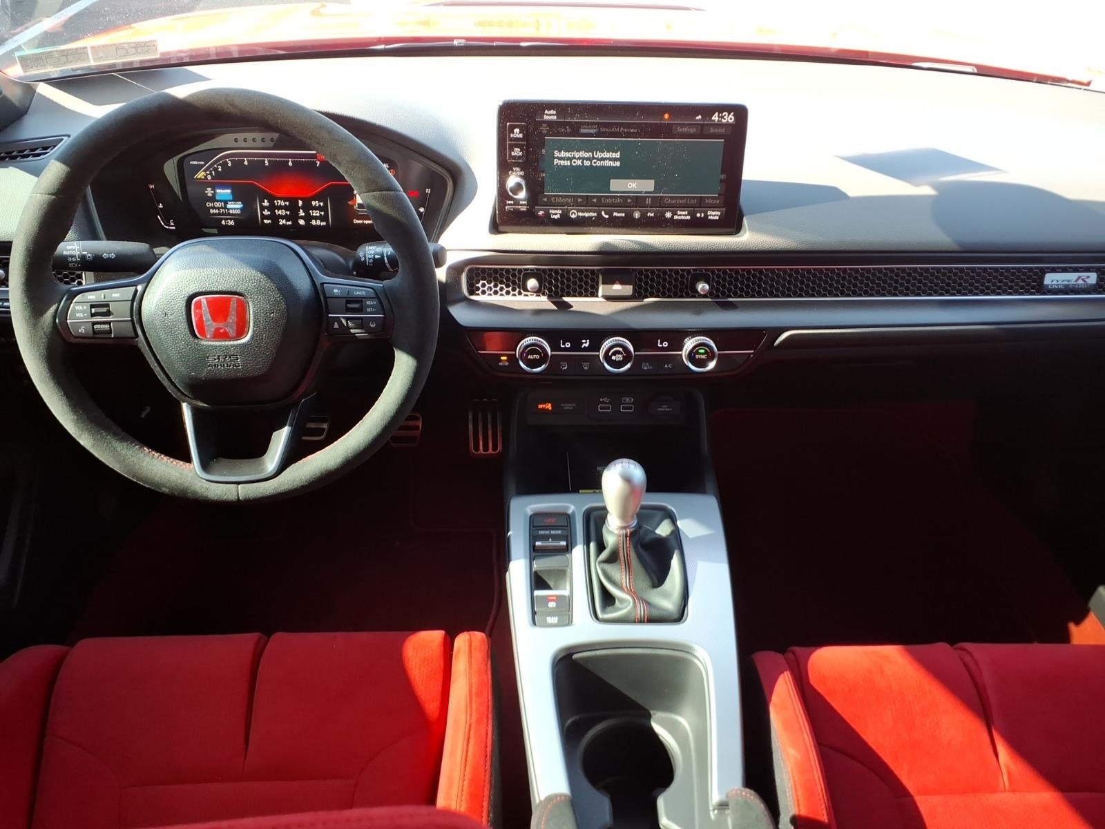 2025 Honda Civic Type R BLACK/RED