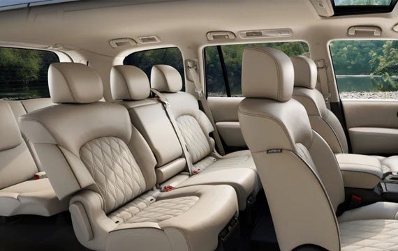 2023 Nissan Armada showing 8 seats | Peruzzi Nissan in Fairless Hills PA