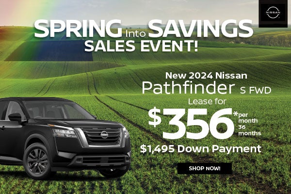 New 2024 Nissan Pathfinder S FWD