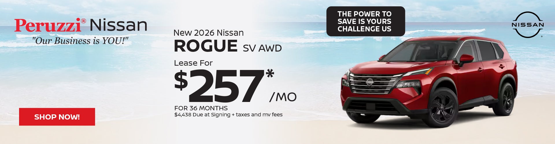 New 2026 Nissan Rogue SV AWD