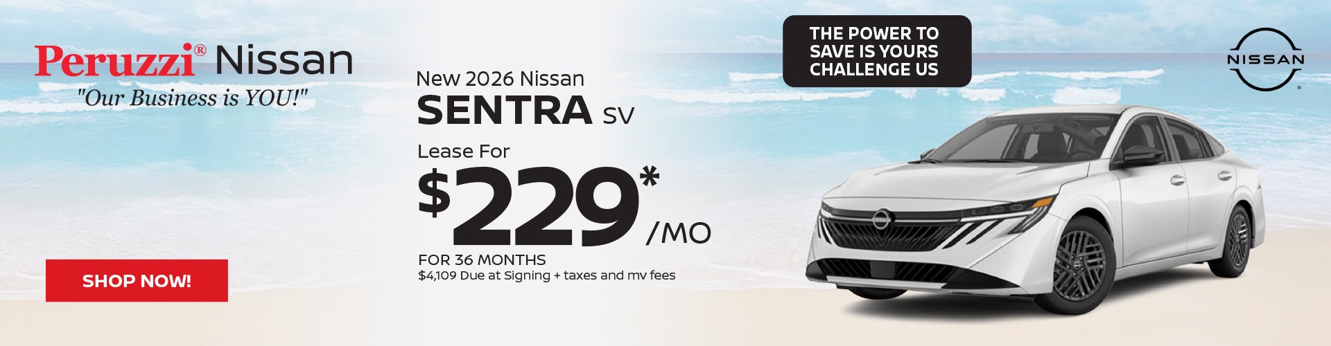 New 2026 Nissan Sentra SV