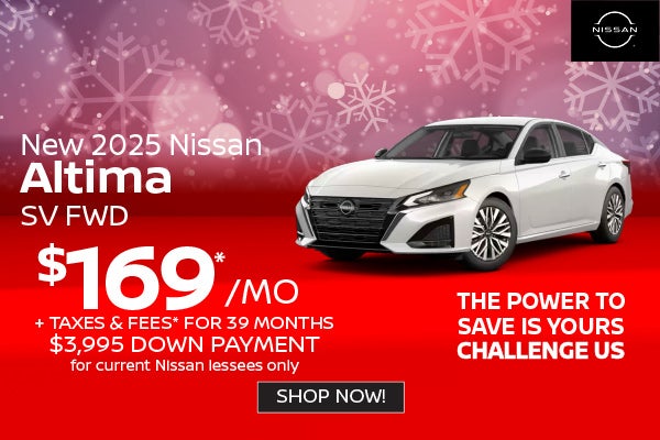New 2025 Nissan
Altima SV FWD