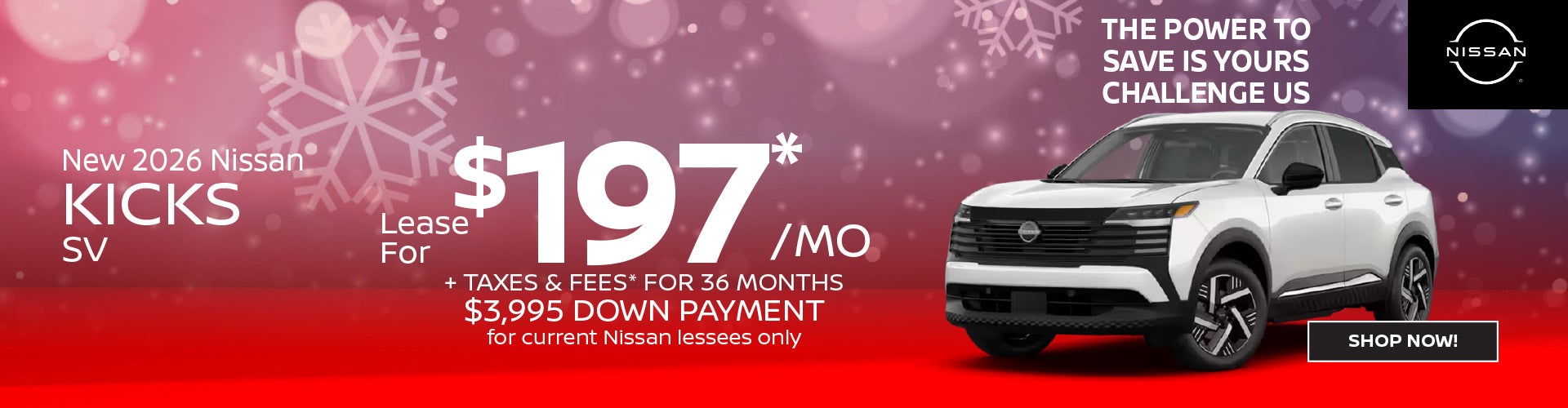 New 2026 Nissan Kicks SV