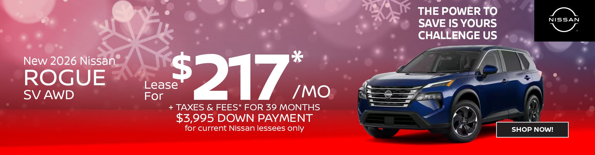 New 2026 Nissan Rogue SV AWD