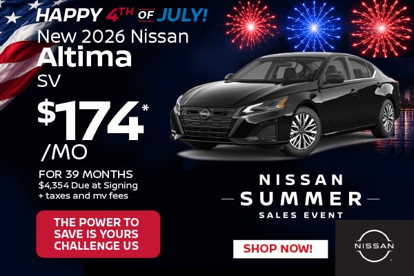 New 2026 Nissan Altima SV 