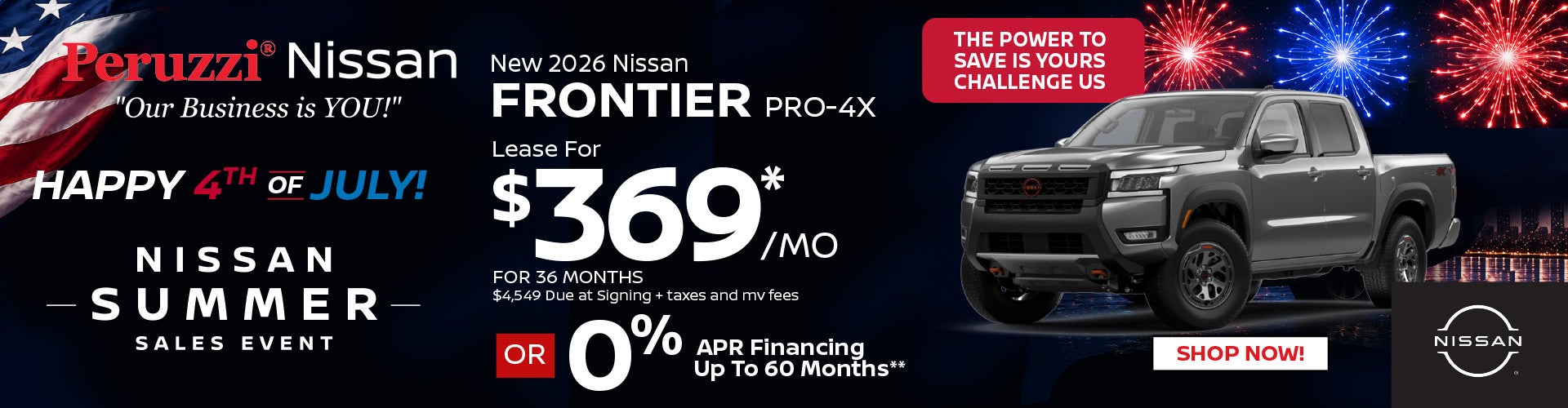New 2026 Nissan Frontier PRO-4X