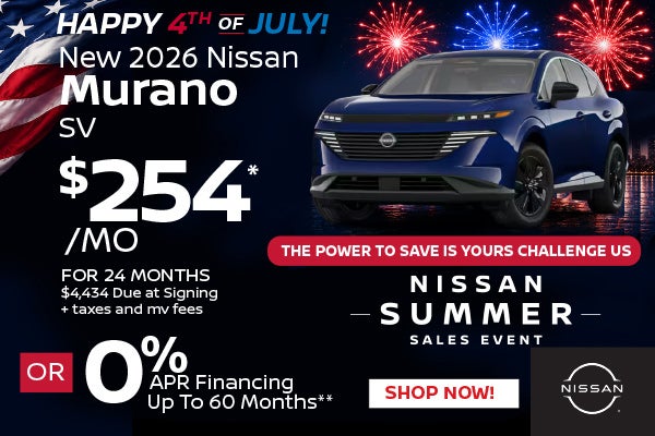 New 2026 Nissan Murano SV