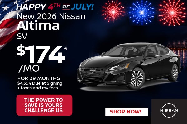 New 2026 Nissan Altima SV 