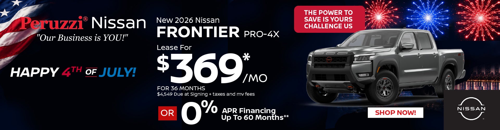 New 2026 Nissan Frontier PRO-4X