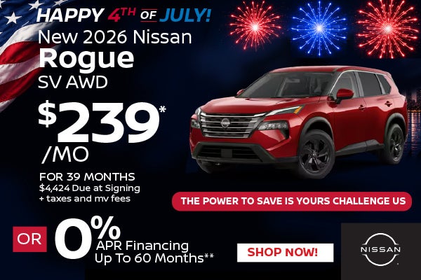 New 2026 Nissan Rogue SV AWD