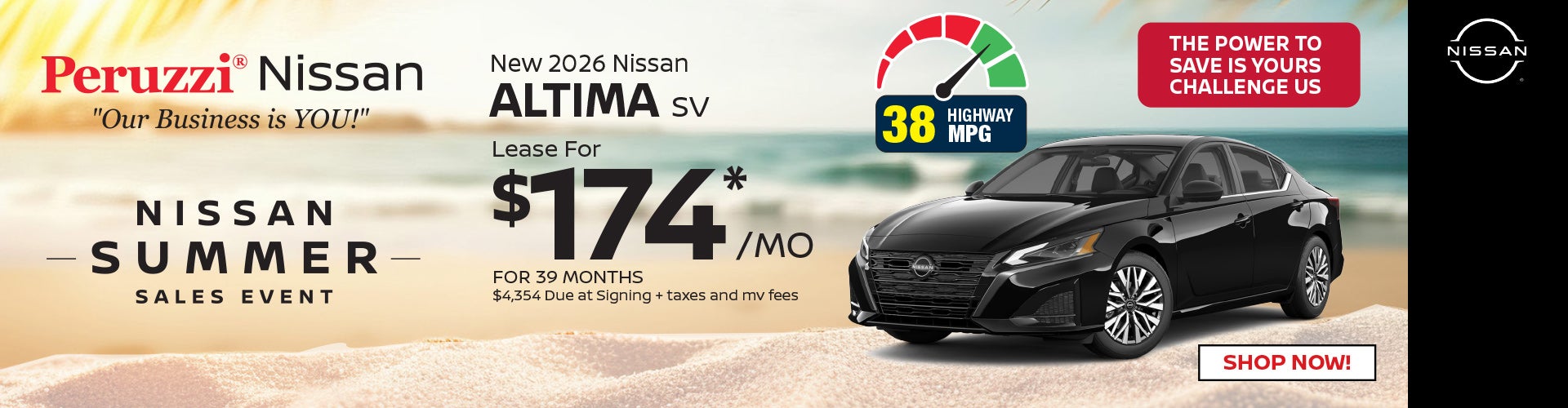 New 2026 Nissan Altima SV 