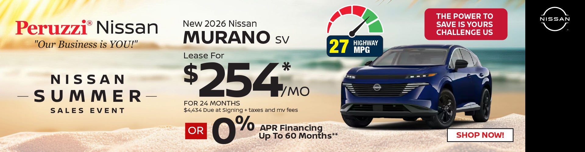 New 2026 Nissan Murano SV