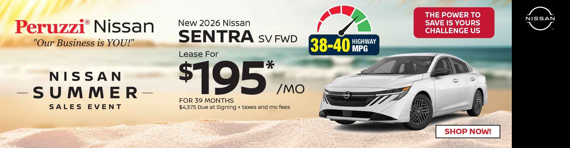New 2026 Nissan Sentra SV FWD 