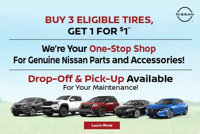 Nissan Service, Parts and Accessories Specials