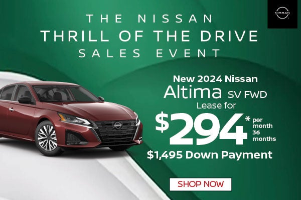 New 2024 Nissan Altima 2.5 SV FWD