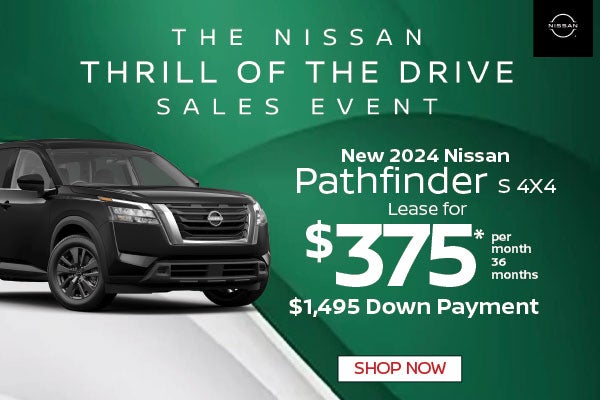 New 2024 Nissan Pathfinder S 4x4