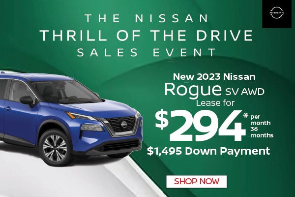 New 2023 Nissan Rogue SV AWD