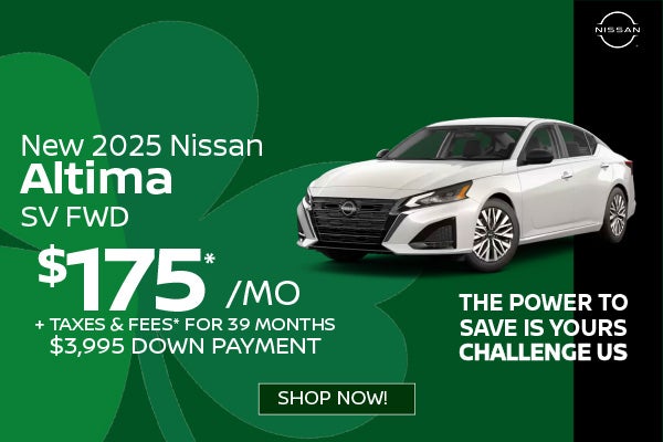 New 2025 Nissan Altima SV FWD 
