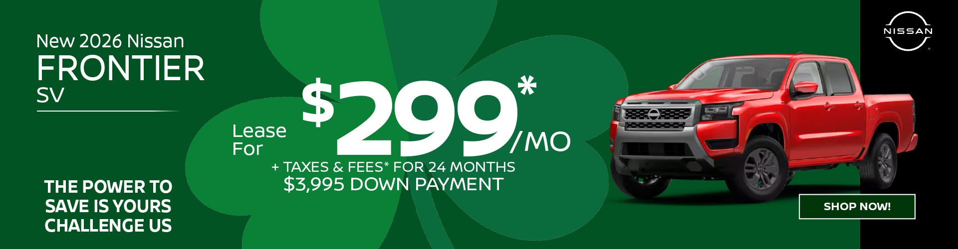 New 2026 Nissan Frontier SV