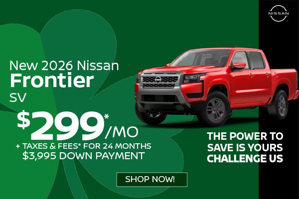 New 2026 Nissan Frontier SV