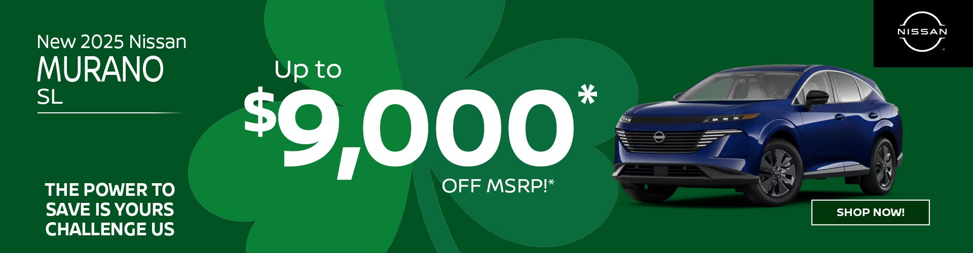New 2025 Nissan Murano SL Up to $9,000 OFF MSRP!*