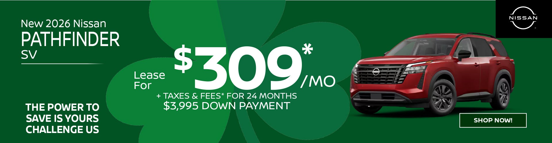 New 2026 Nissan Pathfinder SV