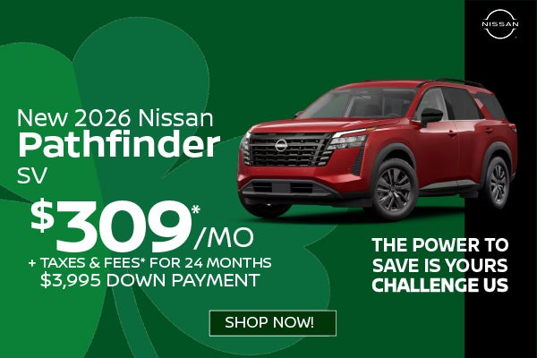 New 2026 Nissan Pathfinder SV