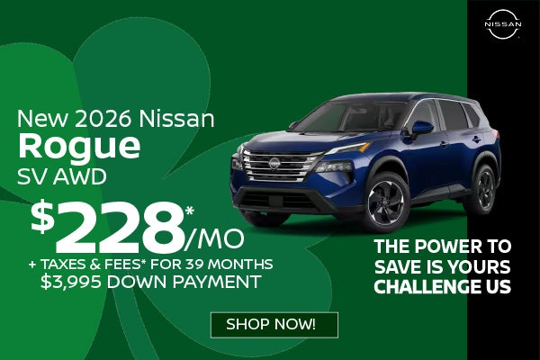 New 2026 Nissan Rogue SV AWD