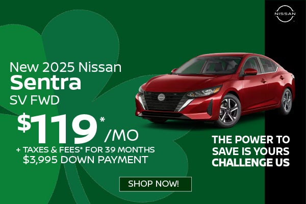 New 2025 Nissan Sentra SV FWD 