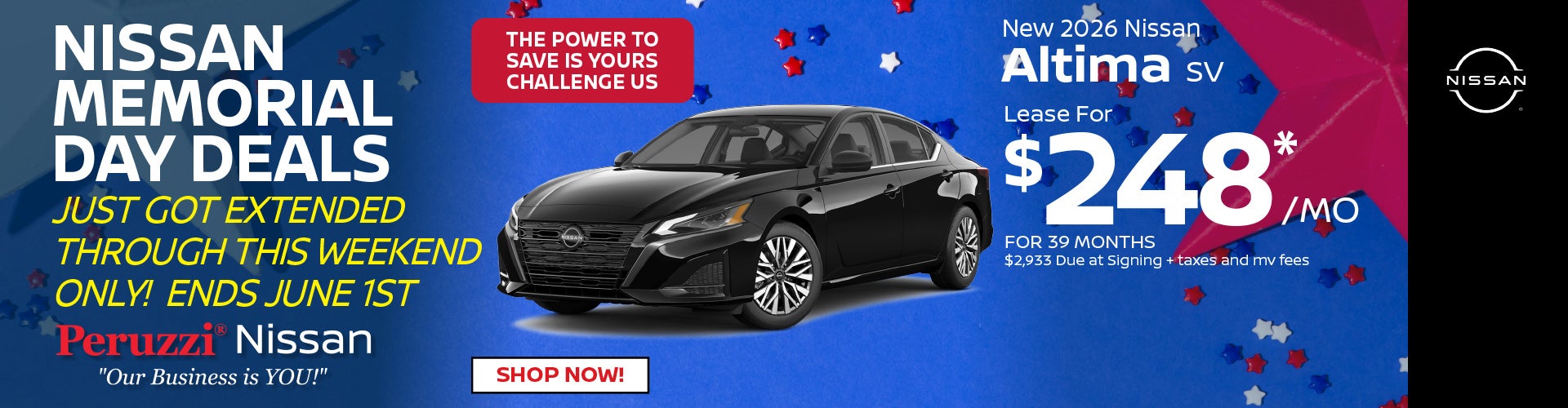 New 2026 Nissan Altima SV 