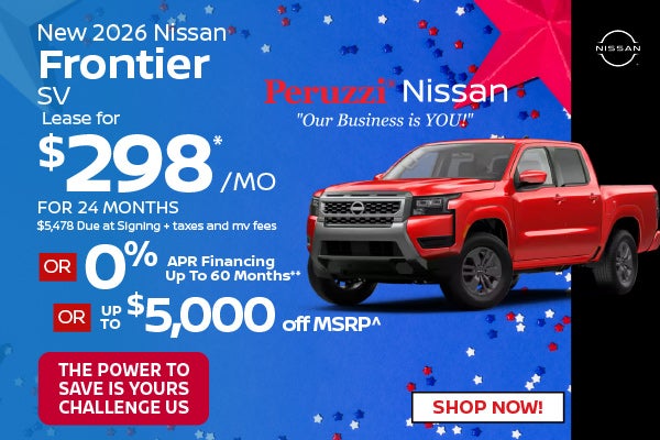 New 2026 Nissan Frontier SV