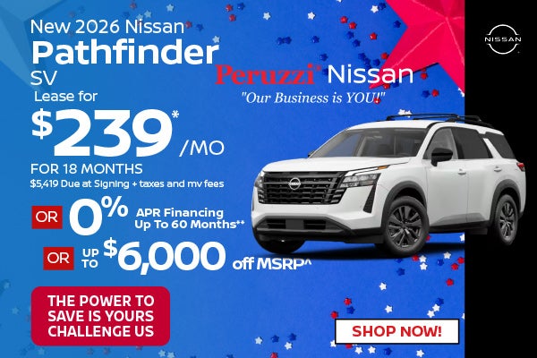 New 2026 Nissan Pathfinder SV